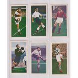 Trade cards, Chix, Famous Footballers, No 2 Series, 'X' size (set, 48 cards) (gd)