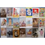 Postcards, Children, a collection of approx. 120 cards, many artist-drawn, artists inc. Attwell,