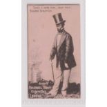 Cigarette card, Fraenkel Bros, Music Hall Artistes (Pink Card), type card, Eugene Stratton (slight