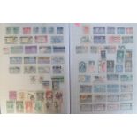 Stamps, collection of USA stamps including many early issues, some duplication, some better noted,