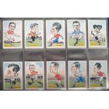 Trade cards, Fosse Collection, Soccer Stars, Series 11-21 (inclusive) all complete 48 cards in