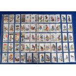 Cigarette cards, Churchman's, two sets, both with some golf interest, Frisky (50 cards plus