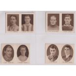 Trade cards, Football, Thomson, Vanguard Photo Gallery (set, 10 cards issued as folders each with