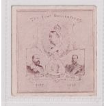 Cigarette card, Marcus (Kinnear), The Four Generations, 'L' size, single issue card celebrating