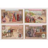 Trade cards, Liebig, Inventions of the 19th Century, ref S898 (set, 6 cards) (gd/vg)