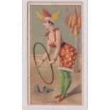 Cigarette card, USA, Cameron & Cameron, Occupations for Women, type card, Clown (gd) (1)