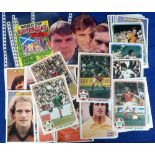 Trade cards, Football, Topps, Scotland World Cup Superquad (set, 18 cards plus packet),