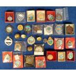 Badges, Medals and Buttons, a collection of mainly canoeing medals together with some military