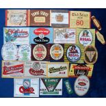 Beer labels, USA/Canada, a nice group of 21 labels, various sizes and brewers, no collectors