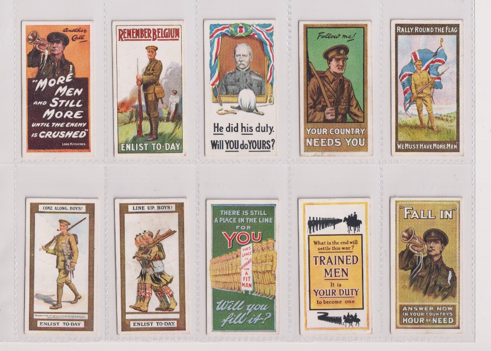 Cigarette cards, a collection of approx. 100 cards all Military related, various manufacturers - Image 9 of 10