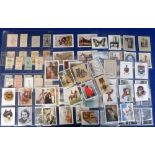 Cigarette cards & inserts, a collection of 24 inserts inc. scarce Churchman's 'Can you Beat Bogey at