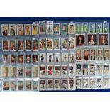 Cigarette cards, a collection of 36 sets, various manufacturers & subjects inc. Sport, Royalty,