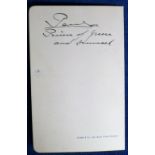 Signature, KING PAUL OF GREECE - A printed 8vo folding menu card for a Civic Banquet on the occasion