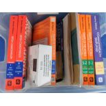 Accessories, Box of catalogues and ephemera including SG Stamps of the World vols 2-4 2002,
