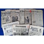 Newspapers, 10 papers to comprise Daily Express 'The Paper That Women Prefer' 1922, The People 1929,