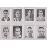 Cigarette cards, Hill's, 2 sets, Popular Footballers A Series (30 cards) & B Series (20 cards)