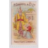 Trade card, H. Chappel & Co, Characters from Nursery Rhymes, type card, Blue Beard (very slight mark