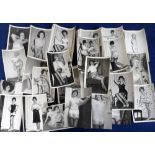 Glamour photographs, a collection of approx. 100 b/w glamour photos, 1960's, showing ladies in