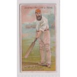 Cigarette card, Phillips, General Interest Series, Cricket, type card, Dr. W.G. Grace,