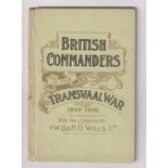 Tobacco issue, Wills, booklet, British Commanders in the Transvaal War 1899-1900, 24 pages with