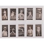 Cigarette cards Churchman, Lawn Tennis, (set, 50 cards) (gd/vg)