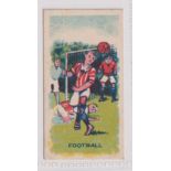 Trade card, Barratt's, Sports, type card, Football, ref HB77 (gd/vg) (1)