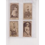 Cigarette cards, USA, Knocker Cigars, Photographic cards, Actresses, 12 different cards (most with