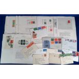 Stamps, Mixed collection including a pre-stamp letter, 1957 Jamboree FDC, German Third Reich
