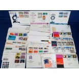 Stamps, Collection of GB first day covers 1970s-80s. 200 covers