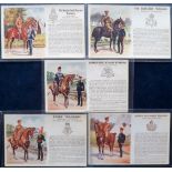 Postcards, Paul Brinklow Gale and Polden Collection, a selection of 5 Yeomanry History and