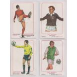 Trade cards, Scottish Daily Express, Scotcards (Footballers), 'X' size (set, 24 cards) (vg)