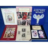 Postcard & other collectors reference books, 20+ including postcard books relating to Theatrical