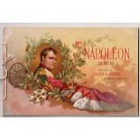 Tobacco album, USA, Allen & Ginter, The Napoleon Album , printed album with original ribbon