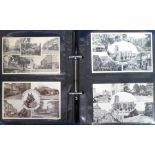 Postcards, a good selection of approx. 190 postcards and photos mostly post WW2 of Somerset. Inc.