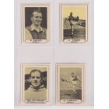 Trade cards, Wilkinson, Popular Footballers, 4 cards, no 1 A. Forbes, no 3 D. Lishman & no 21 W.