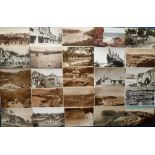 Postcards, South West England, a collection of approx. 180 cards, RP's & printed, with views from