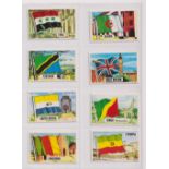 Trade cards, Dandy Gum, Flag Parade, 'M' size (set, 116 cards) (gd/vg)