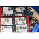 Stamps, Collection of first day covers, mainly GB 1970s/80s, collection of miniature sheets and £3