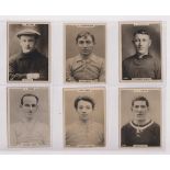 Cigarette cards, Phillips, Footballers (all black oval back), 'L' size, 24 different cards,