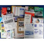 Football programmes, Non League in the FA Cup, a collection of approx. 115 programmes featuring many