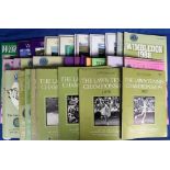 Tennis programmes, a collection of 37 Wimbledon Tennis programmes with dates between 1965 & 2009,