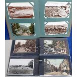 Postcards, a collection of approx. 185 cards in modern & vintage album. The majority UK