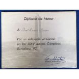 Signature, FIDEL CASTRO – Document Signed, Fidel Castro, by the Cuban revolutionary, one page,