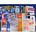 Football programmes, a collection of 100+ 1960's issues covering a wide range of clubs inc.
