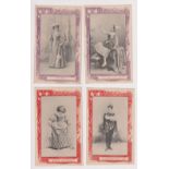 Trade cards, Spain, Anon, Actresses, 15 postcard size cards all showing early Actresses each with