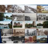 Postcards, South East England, a collection of approx. 200 cards mostly printed with views of