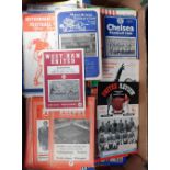 Football programmes, a collection of approx. 300 programmes, mostly 1950/70's, many different