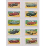 Trade cards, Barratt's, two sets, Cars of the World (50 cards) & Interpol (25 cards) (vg)