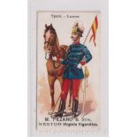 Cigarette cards, M. Pezaro & Son, Armies of the World (Nestor), type card, Spain - Lancer (vg) (1)