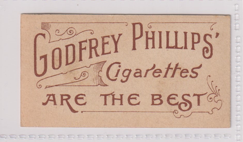 Cigarette card, Phillip's, Beauties, Nymphs, type card, RB 113/14 picture no 22 (gd) (1) - Image 2 of 2